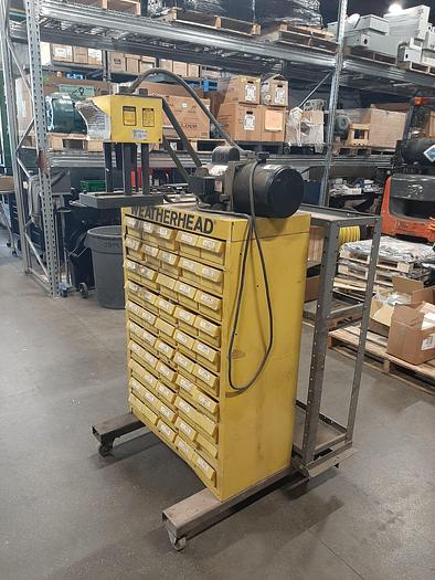 Used Weatherhead  T-400 Hose Crimper, Fittings and Hose Package