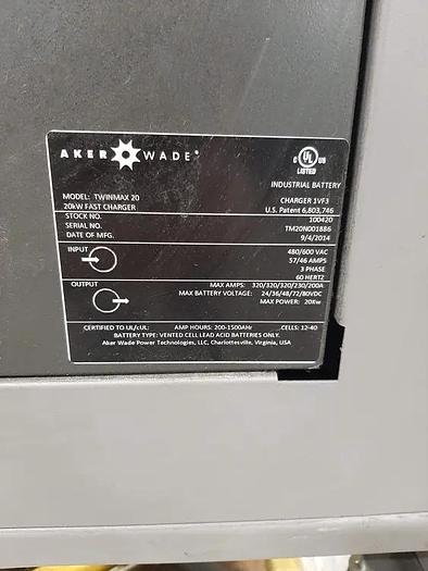 Used 2014 Enersys Express TWINMAX 20 Fast Charger