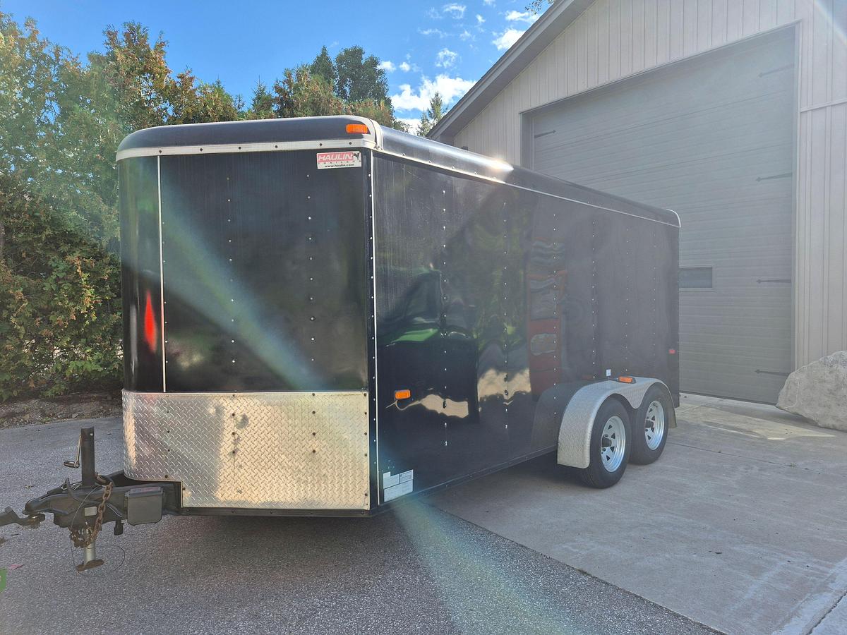 Used HAULIN 7' X 14' Enclosed Trailer