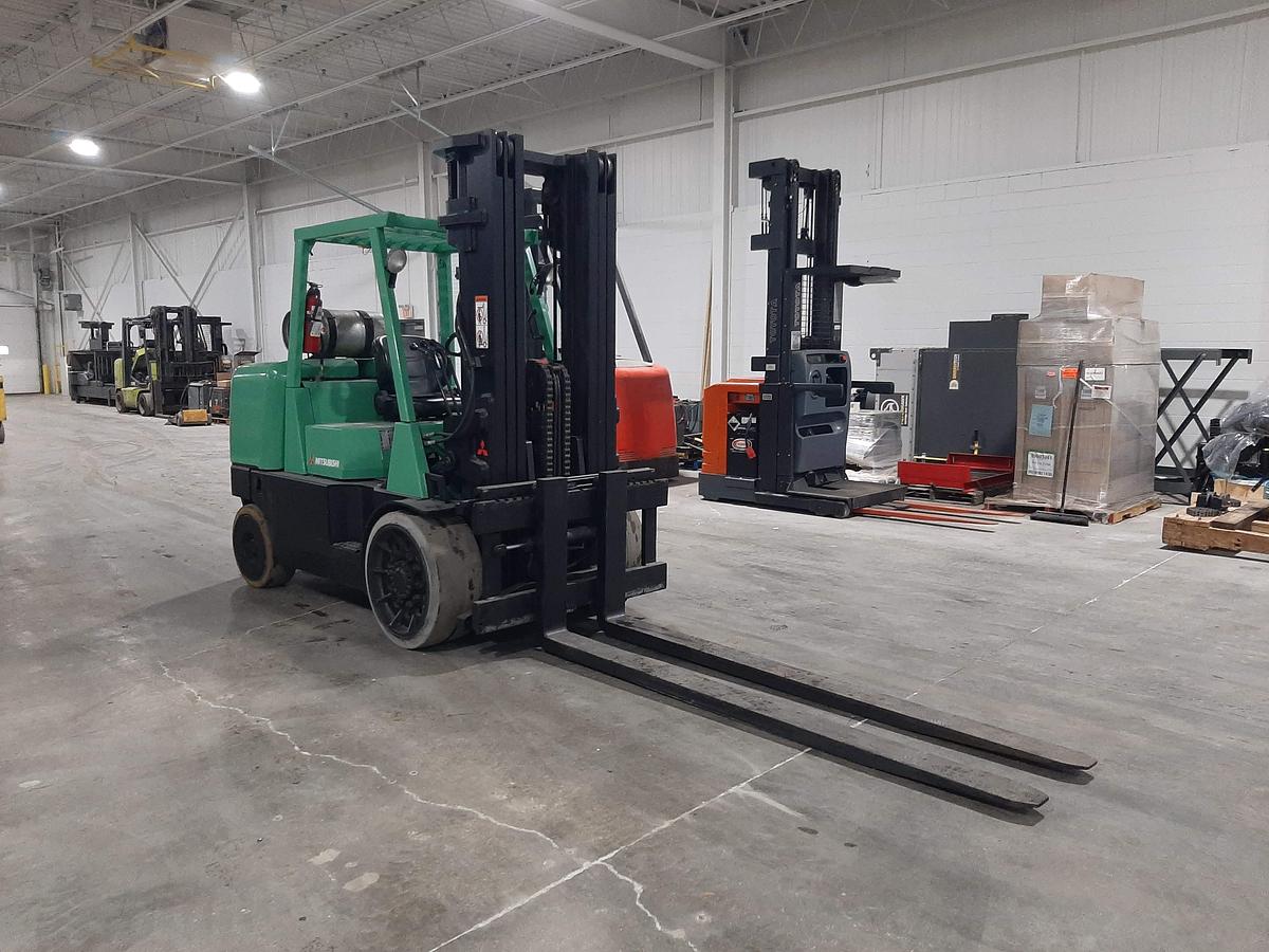 Used MITSUBISHI FGC70K – 15500 lb. Cushion Tire Forklift