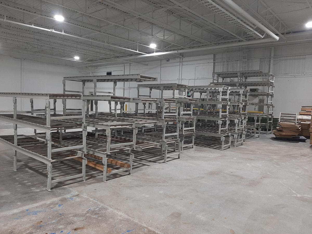 Used ROLMASTER 24” Gravity Roller Conveyors