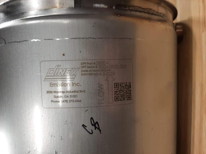 Dinex 58014 DPF Kit for Cummins ISX & Navistar N13