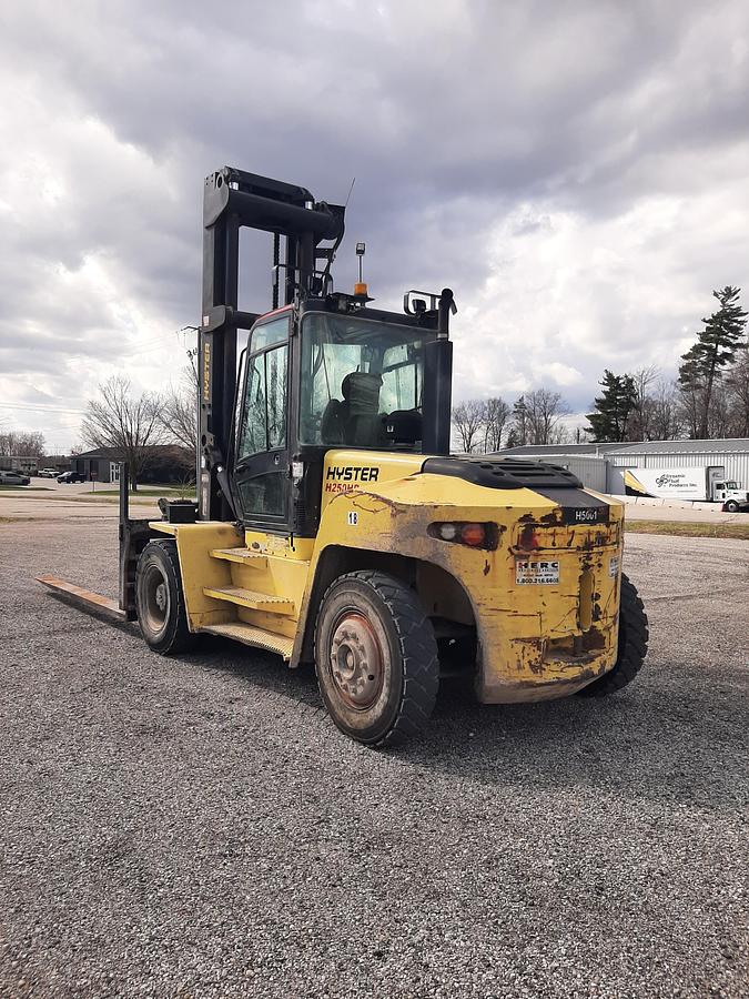 Used 2012 HYSTER H250HD2 – 25000 lb. Diesel Forklift