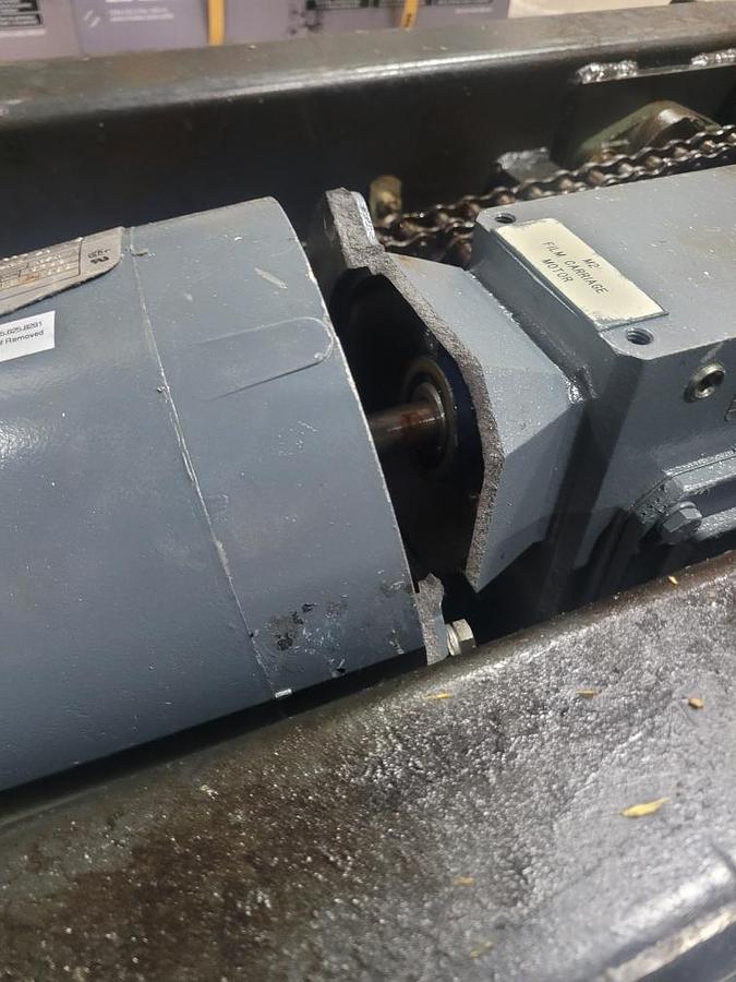 Used Orion MA33 Fully Automatic Rotary Arm Pallet Wrapper