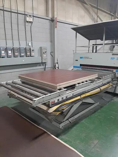 Used 2005 Midwest Automation Hot Roll Laminating Line - 5 Foot Wide!