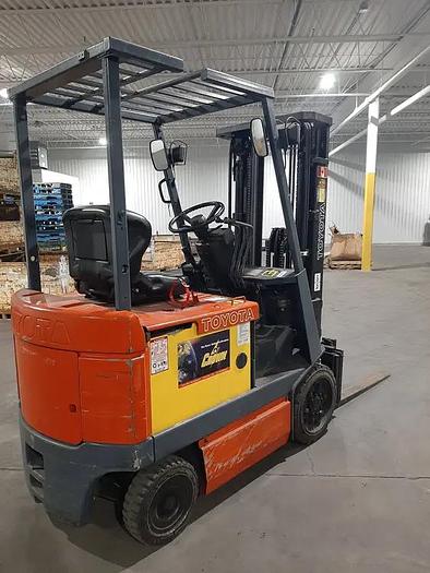 Used Toyota 5FBCU20 – 4000 lb. Electric Forklift