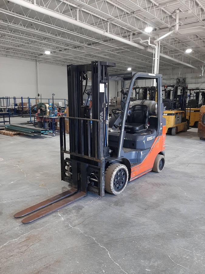 Used 2020 TOYOTA  8FGCU25 – 5000 lb. Forklift