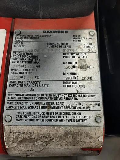 Used Raymond Mobile Battery Extractor