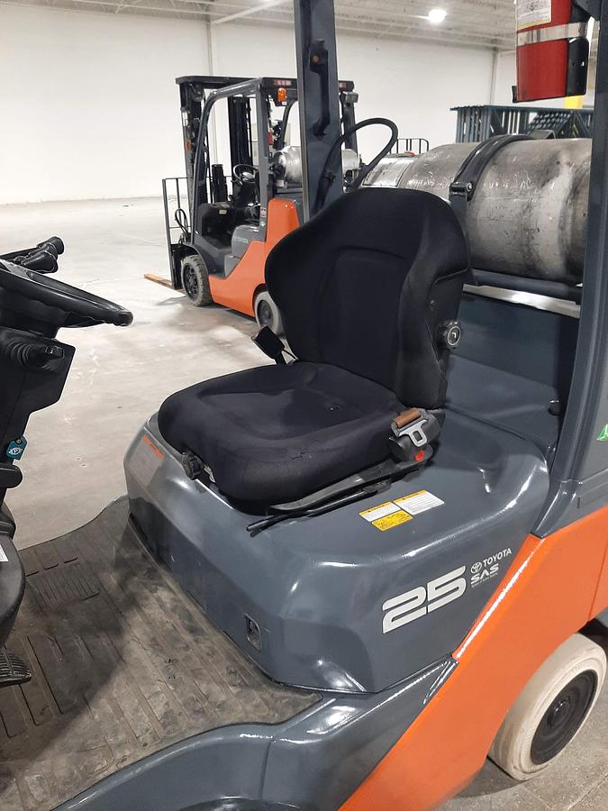 Used 2019 TOYOTA 8FGCU25 – 5000 lb. Forklift