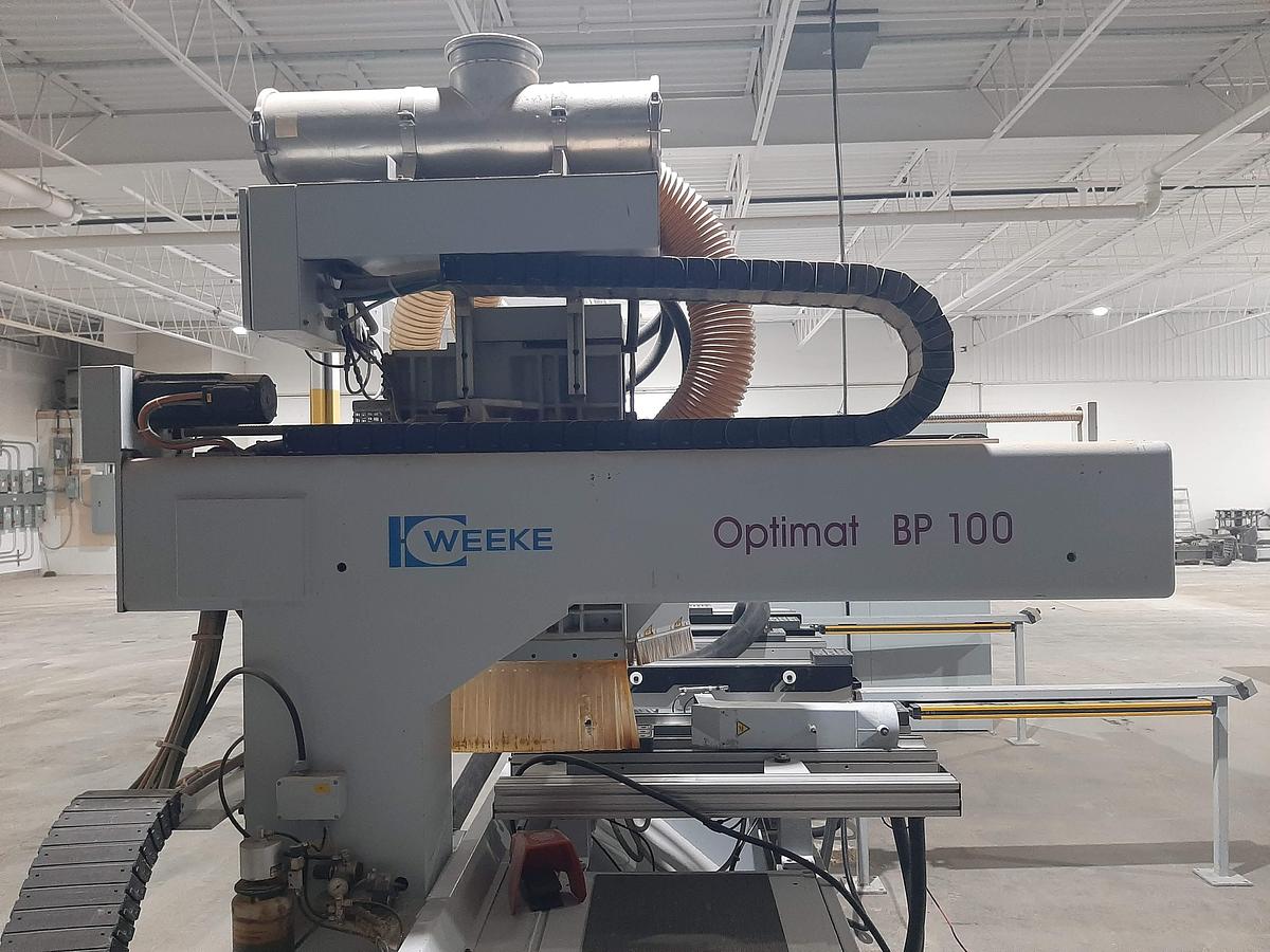 Used WEEKE Optimat BP 100 CNC Router