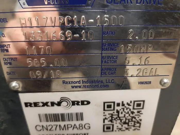 Falk V-Class M117VPC1A-1500 Gear Reducer – Brand new!