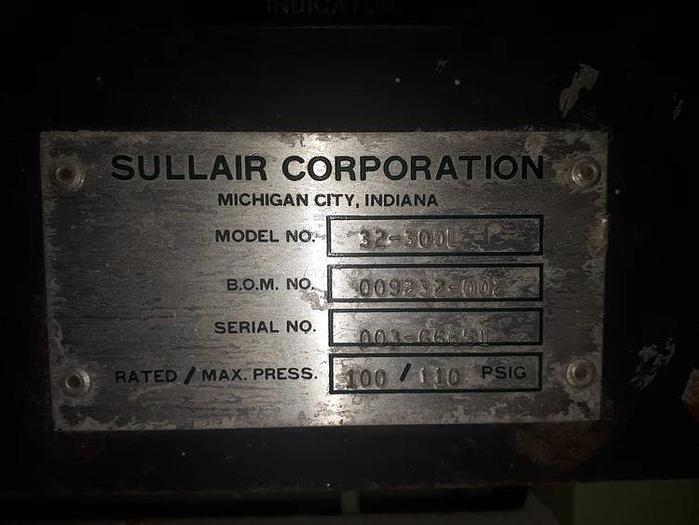 Used SULLAIR  32-300 L Compressor