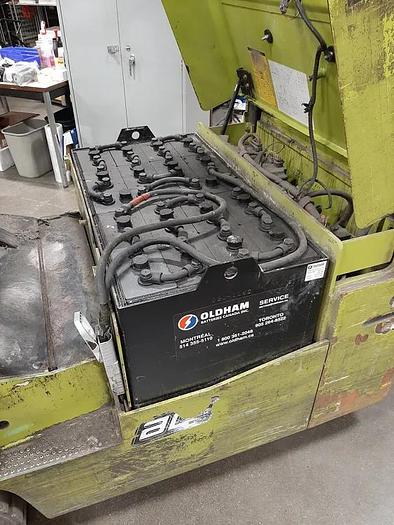 Used Clark TMX25 – 5000 lb. 3 Wheel Electric Forklift