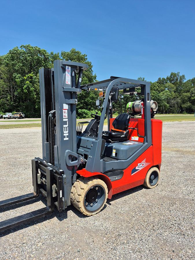 Used 2022 HELI CPYD50C - 10,000 lb. Propane Forklift