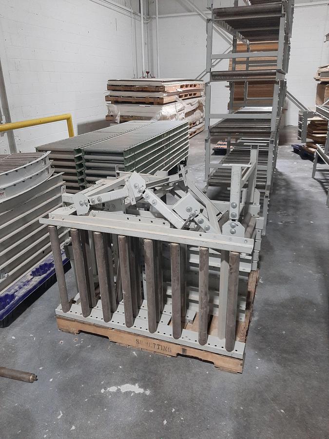 Used ROLMASTER 24” Gravity Roller Conveyors