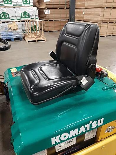 Used 2005 Komatsu 3 Wheel Electric Forklift