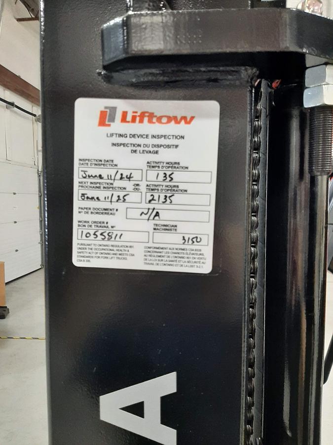 Used TOYOTA 8FBE20U 3 Wheel Electric Forklift – As New!