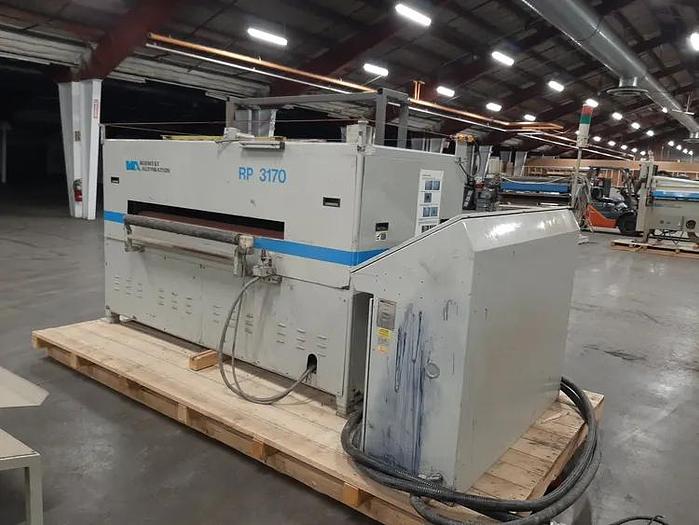 Used 2005 Midwest Automation 65” Heated Roller Press