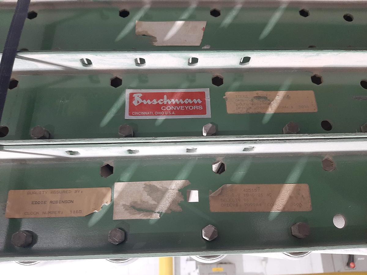 Used ROLMASTER 24” Gravity Roller Conveyors