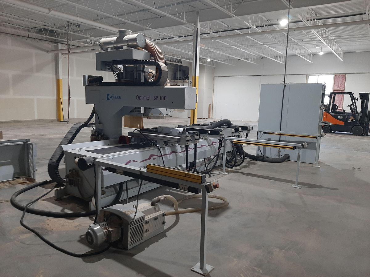 Used WEEKE Optimat BP 100 CNC Router