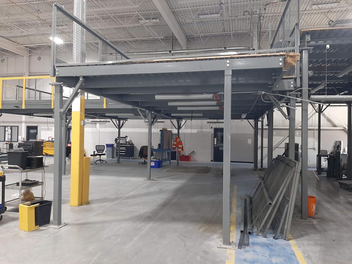 Used COGAN Structural Steel Mezzanines