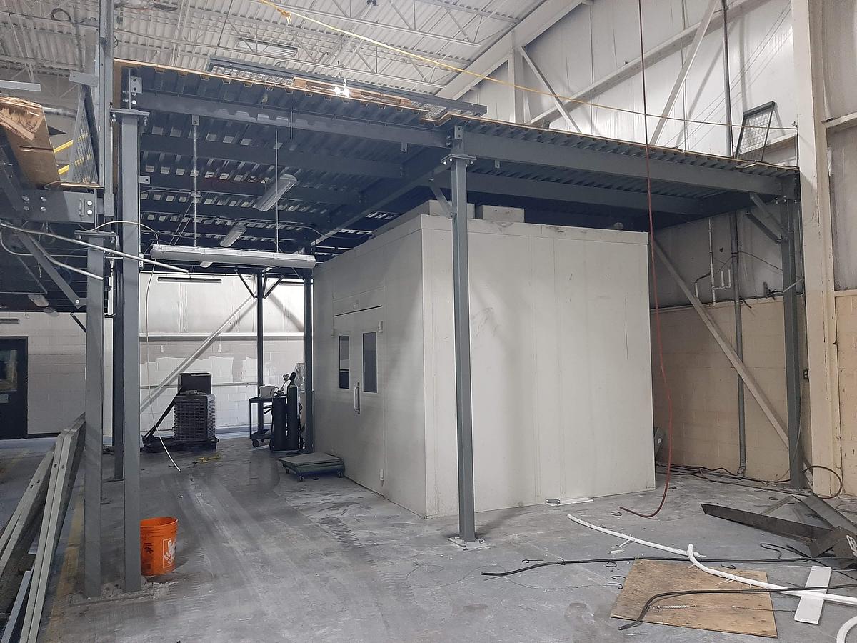 Used COGAN Structural Steel Mezzanines