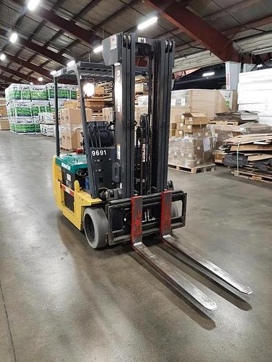 Used 2005 Komatsu 3 Wheel Electric Forklift