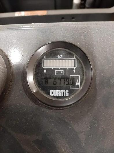 Used 2005 Komatsu 3 Wheel Electric Forklift