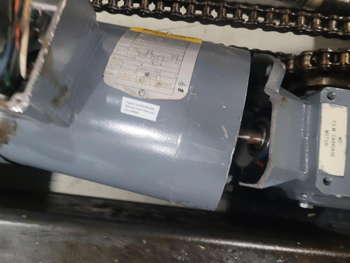 Used Orion MA33 Fully Automatic Rotary Arm Pallet Wrapper