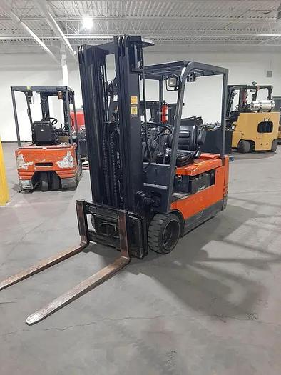 Used Toyota 5FBE18 - 3 Wheel Electric Forklift