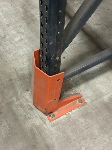 Used MECALUX Teardrop Pallet Racking - Like New!
