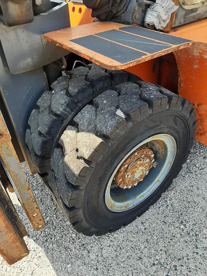 Used 2017 Heli CPCD70 – 15500 lb. Pneumatic Forklift