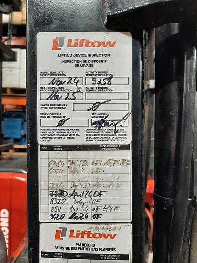 Used 2018 TOYOTA 8FGCU15 – 3000 lb. Forklift