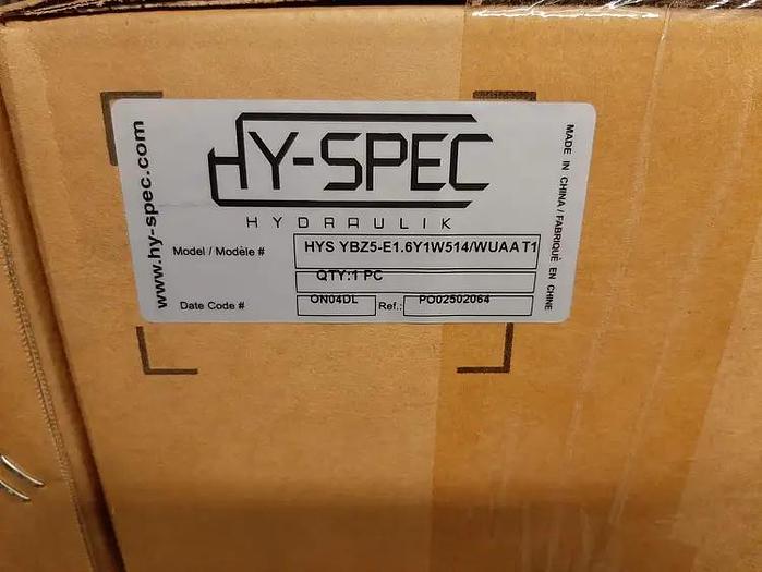 Bucher Snow Plow Power Packs - YBZ5-E1.6Y1W514/WUAAT1