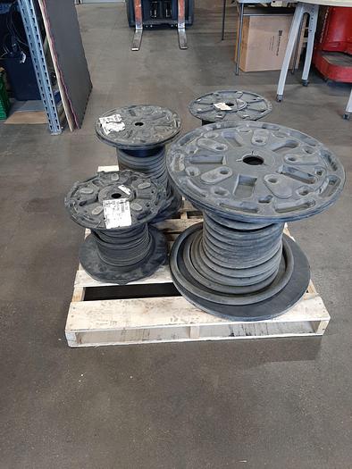 Used Weatherhead  T-400 Hose Crimper, Fittings and Hose Package