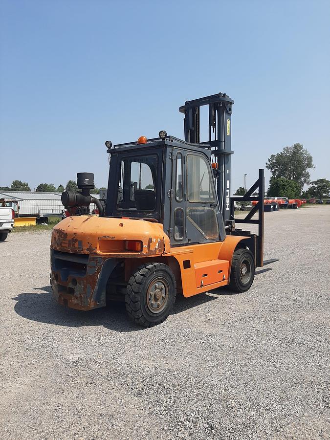 Used 2017 Heli CPCD70 – 15500 lb. Pneumatic Forklift