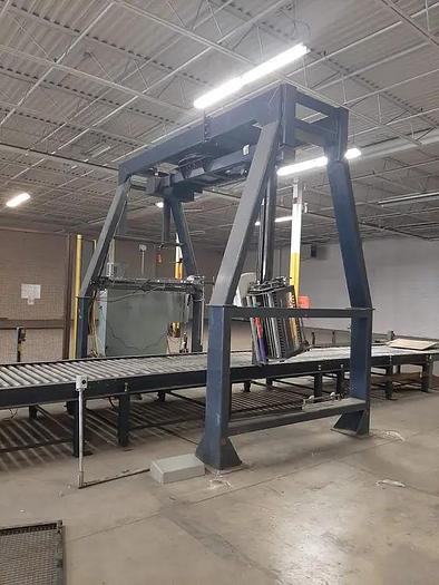 Used Orion MA33 Fully Automatic Rotary Arm Pallet Wrapper