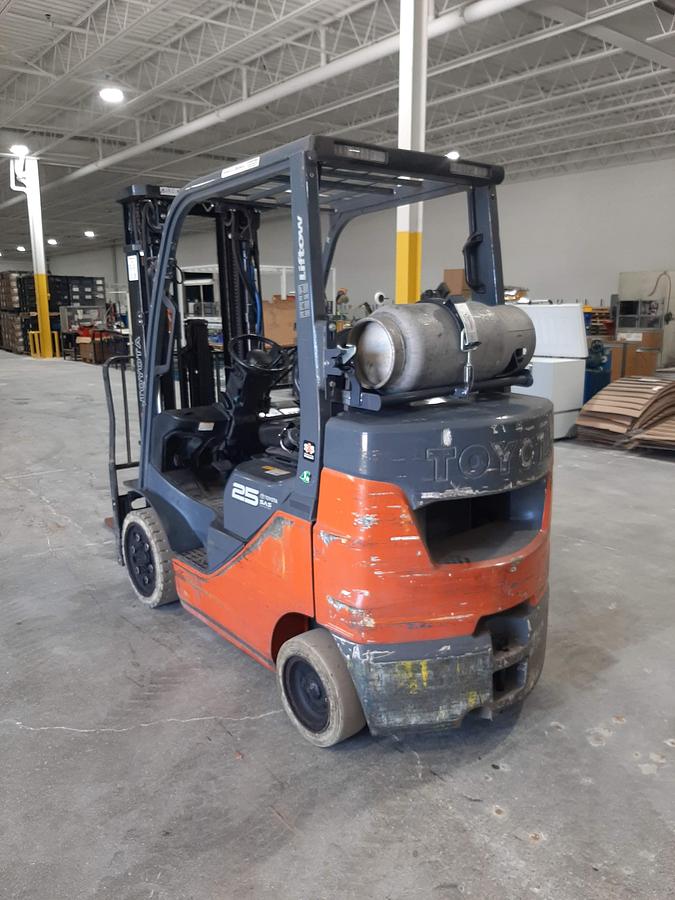 Used 2020 TOYOTA 8FGCU25 – 5000 lb. Forklift