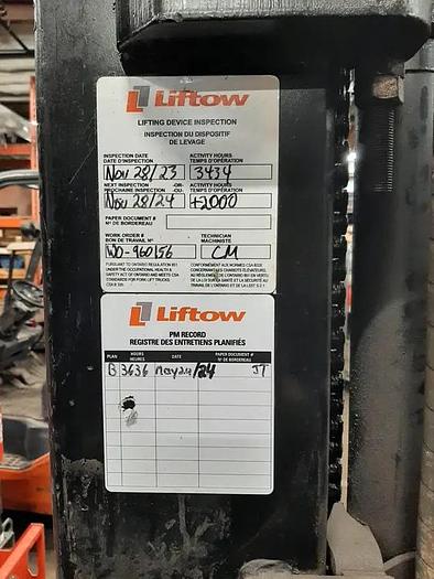 Used Toyota 8FGU25 – 5000 lb. Pneumatic Forklift