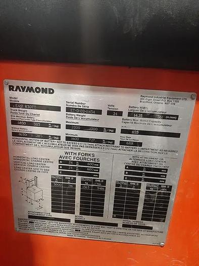 Used Raymond EASI R30TT Reach Truck