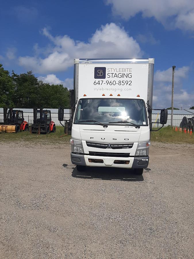 Used 2016 MITSUBISHI Fuso FE180 22ft. Box Truck
