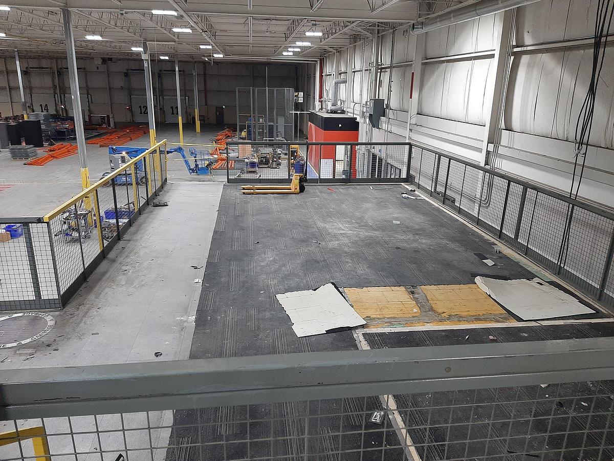 Used COGAN Structural Steel Mezzanines