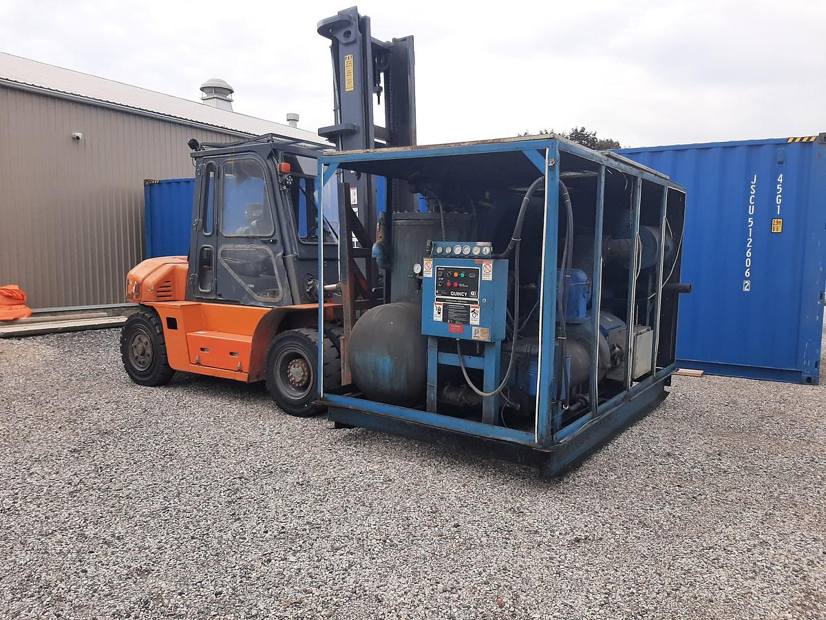 Used 2017 Heli CPCD70 – 15500 lb. Pneumatic Forklift