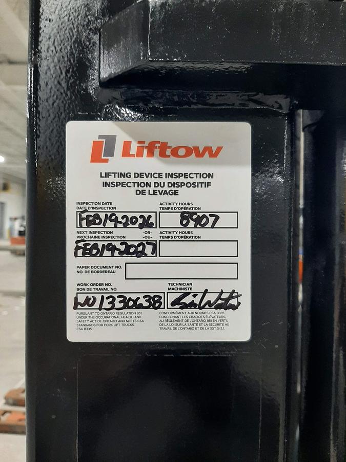 Used 2019 TOYOTA 8FGCU25 – 5000 lb. Forklift