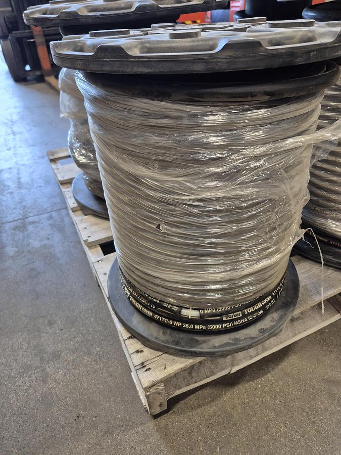 Used PARKER Hydraulic Hose and Series 43 Fittings Package