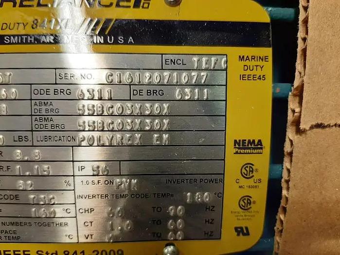 BALDOR  ECP84104T-5 30 HP motor