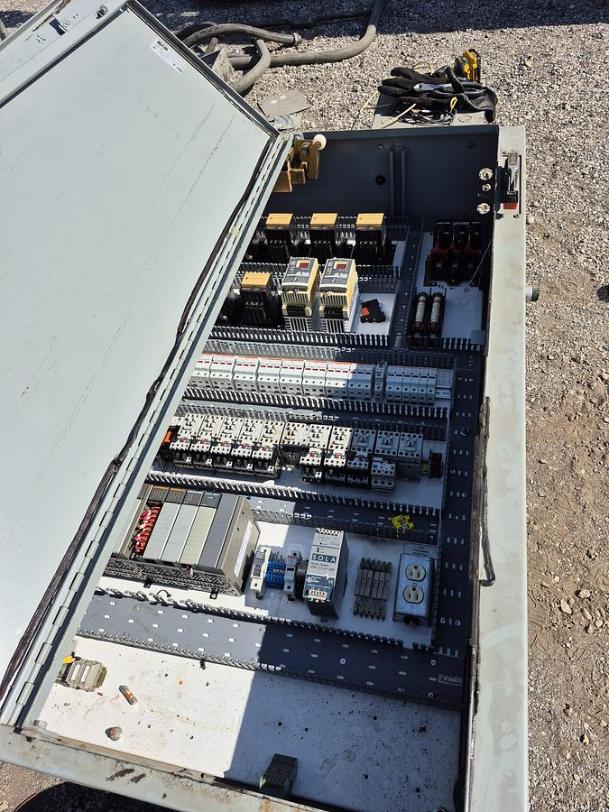 Used Orion MA33 Fully Automatic Rotary Arm Pallet Wrapper