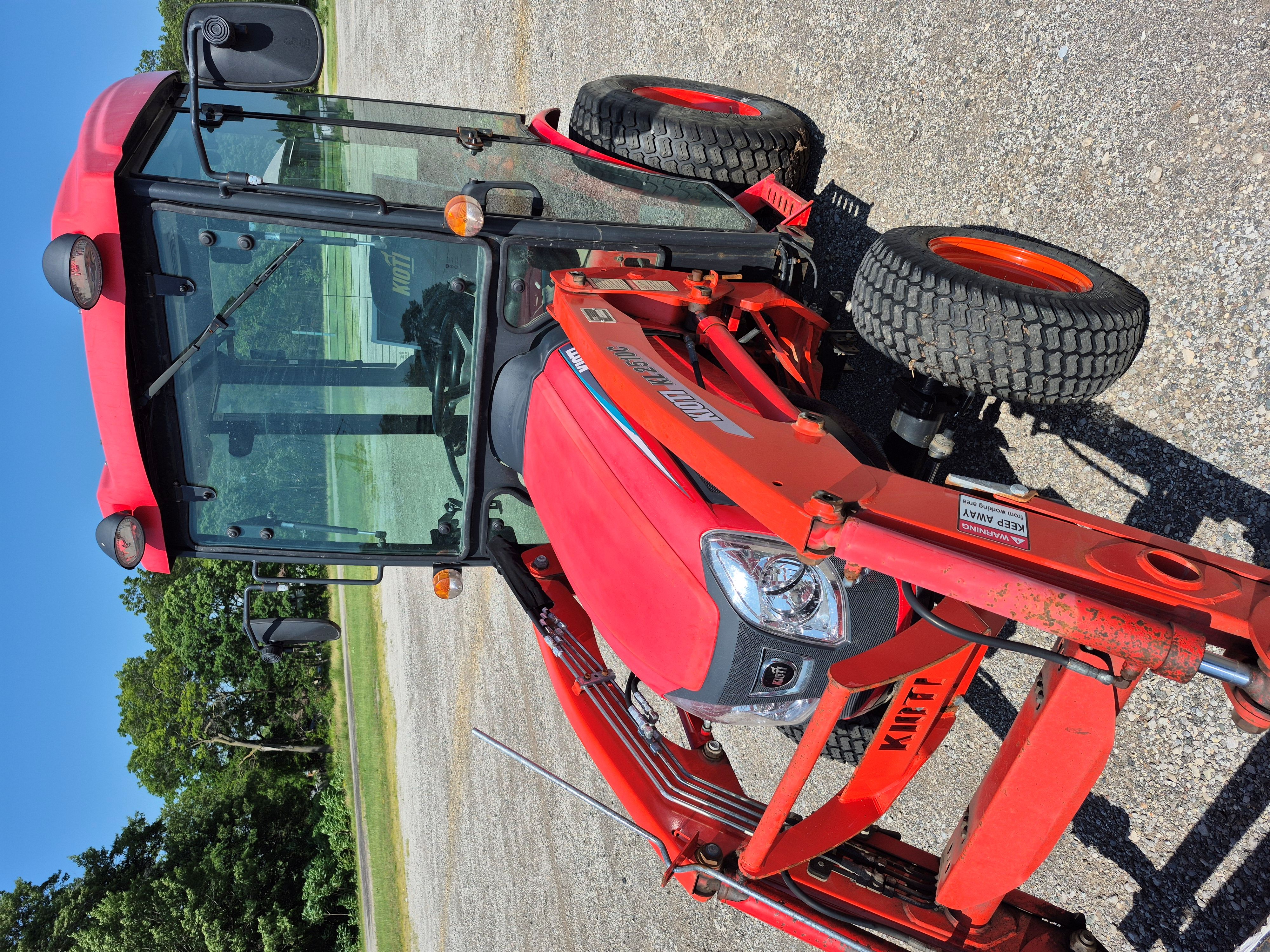 Used 2020 KIOTI CX2510HST 4WD Cab Tractor