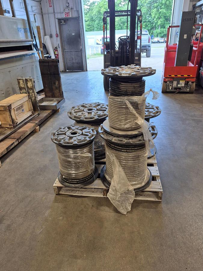 Used PARKER Hydraulic Hose and Series 43 Fittings Package