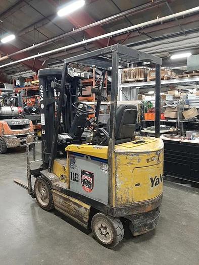 Used Yale ERC040 – 4000 lb. Electric Forklift – 240” Lift Height